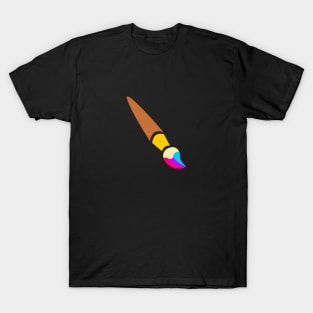 Androgyne Paintbrush T-Shirt